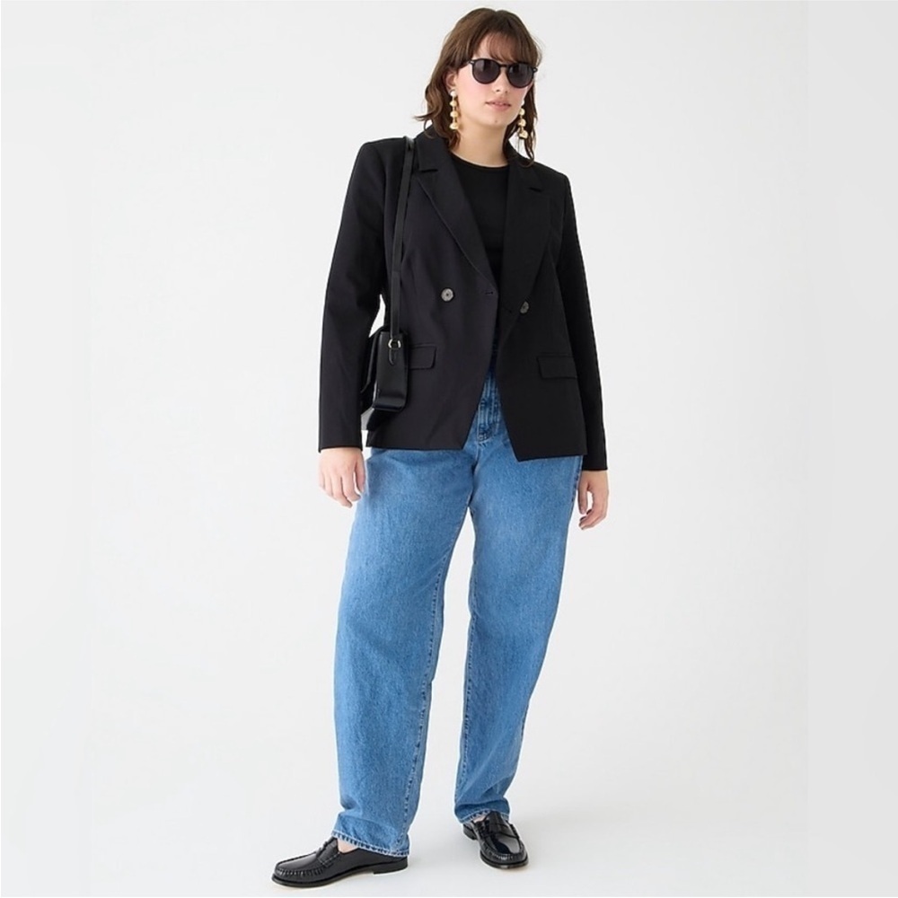 NWOT J. Crew Devon blazer in bi-stretch cotton blend